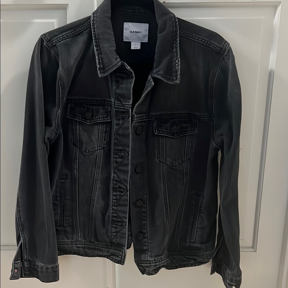 Old Navy Black Denim Jacket